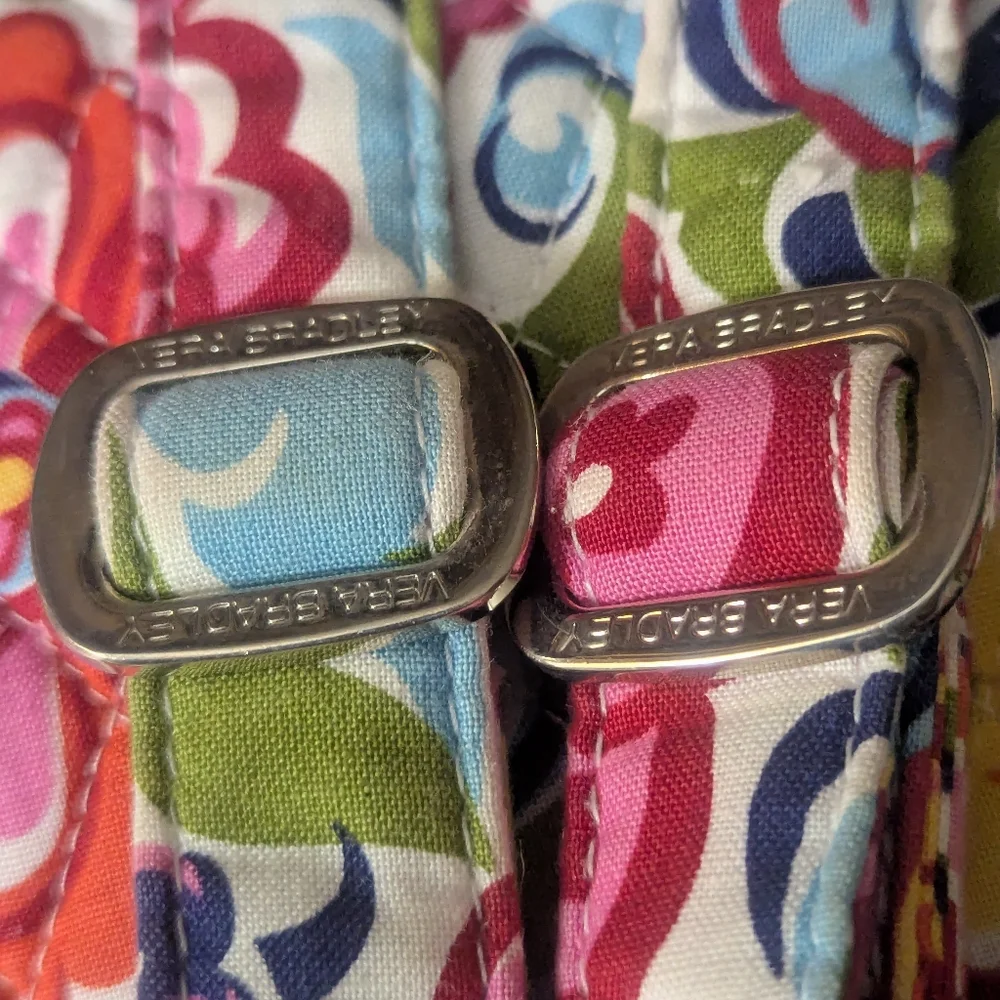 Vera Bradley Hope Garden backpack.